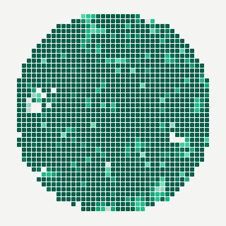 Paris transit coverage cells